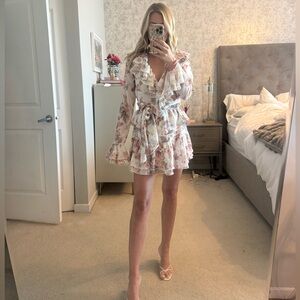 Ronny Kobo Floral Dress